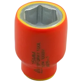 1/4" Drive 6 Point Metric Insulated Sockets