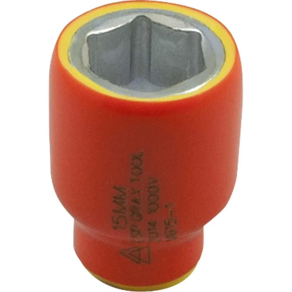 1/4" Drive 6 Point Metric Insulated Sockets