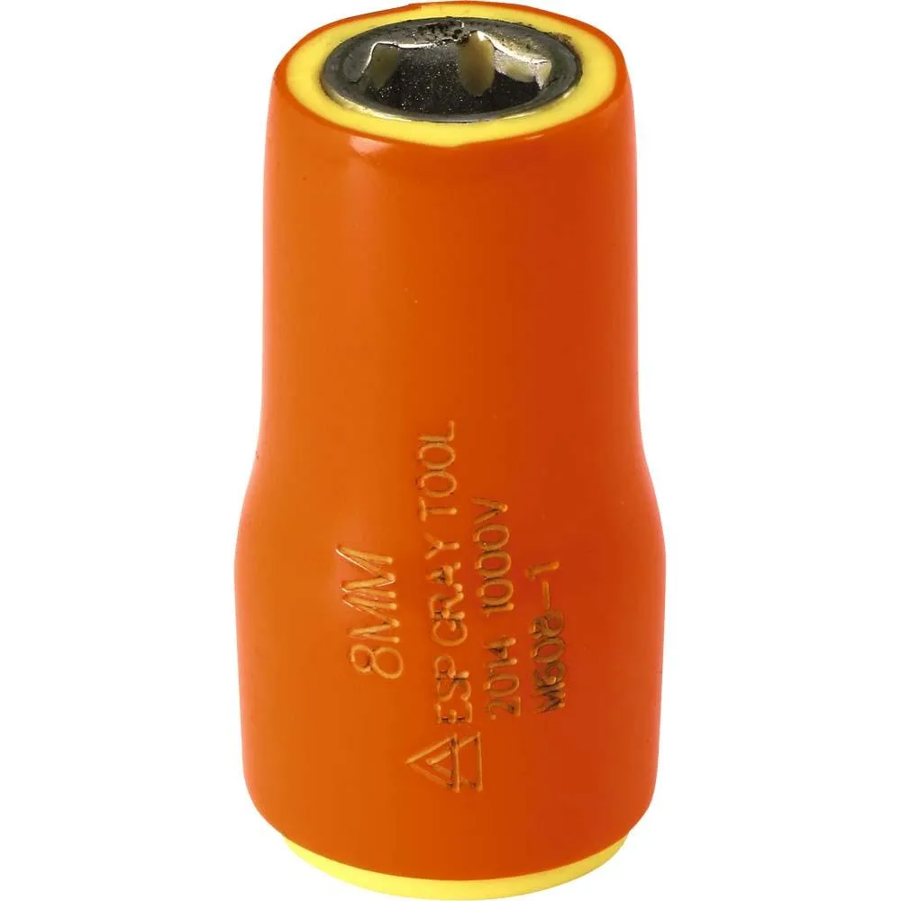 1/4" Drive 6 Point Metric Insulated Sockets