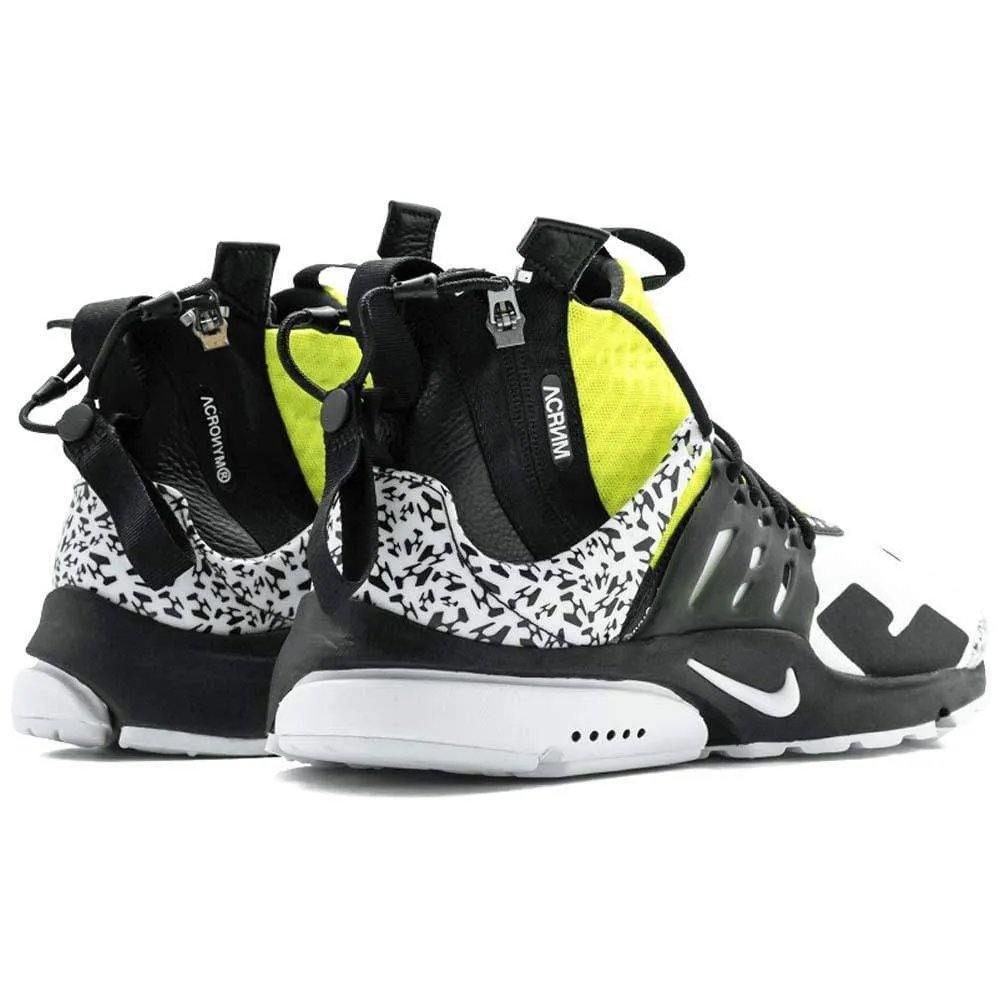 ACRONYM x Nike Air Presto Mid Dynamic Yellow