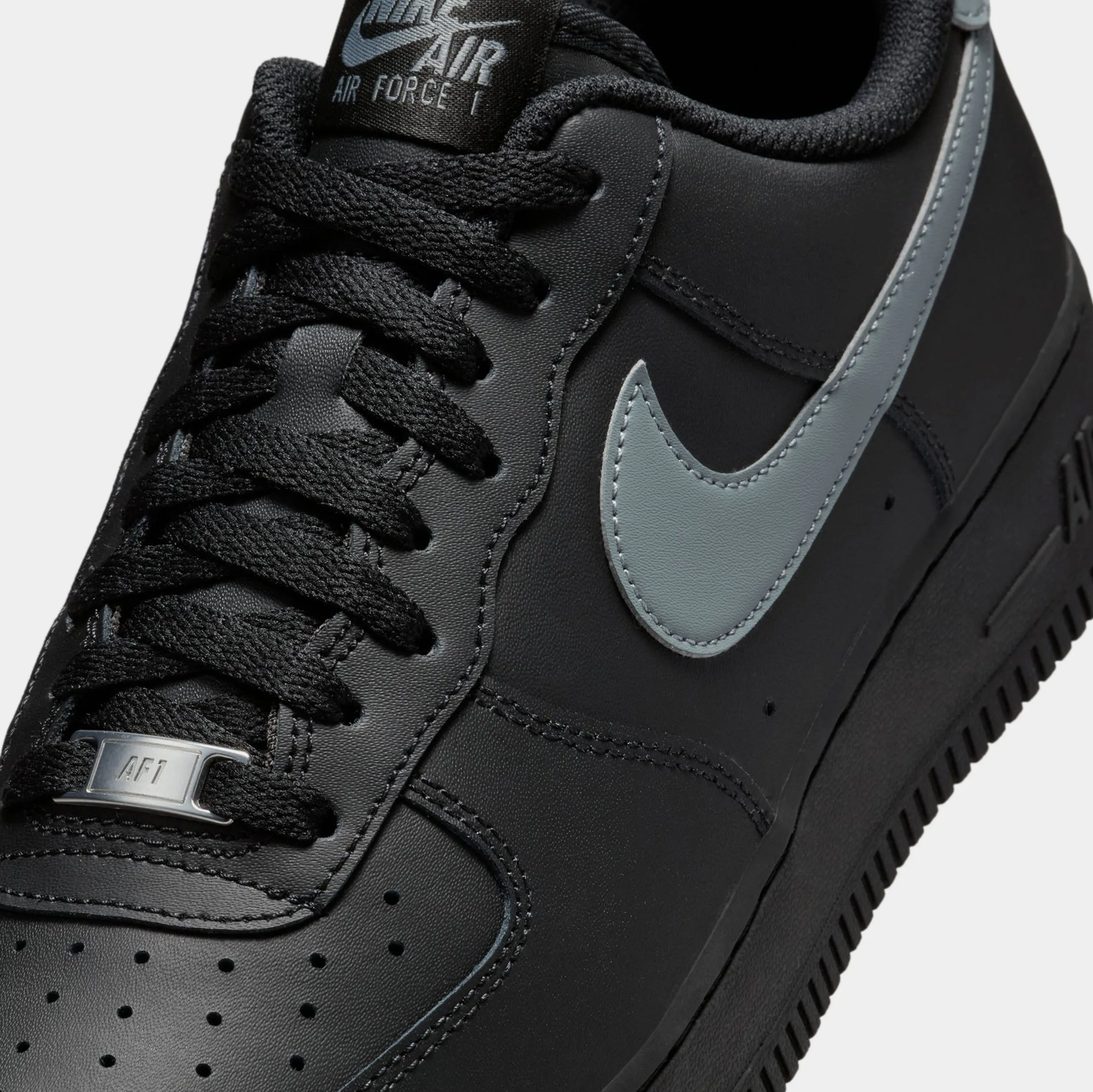 Air Force 1 '07 Mens Lifestyle Shoes (Black/Grey)