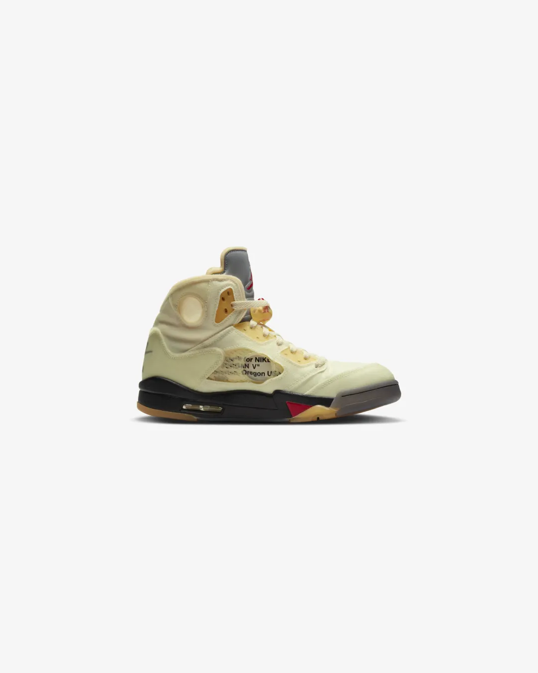 Air Jordan 5 Retro Off-White Sail Sneakers