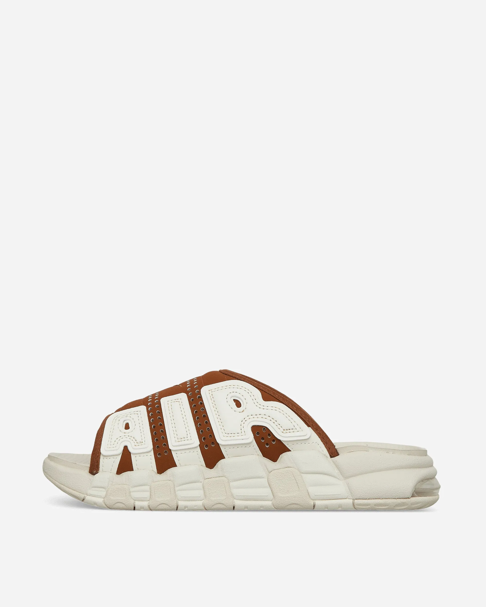 Air More Uptempo Slides Light British Tan / Sail