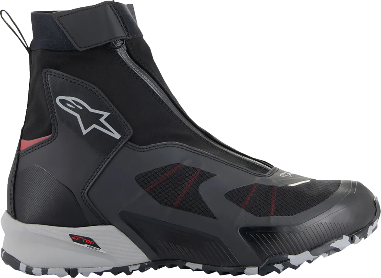 ALPINESTARS CR-8 Gore-Tex? Shoes - Black/Grey/Red - US 14 2338224122214