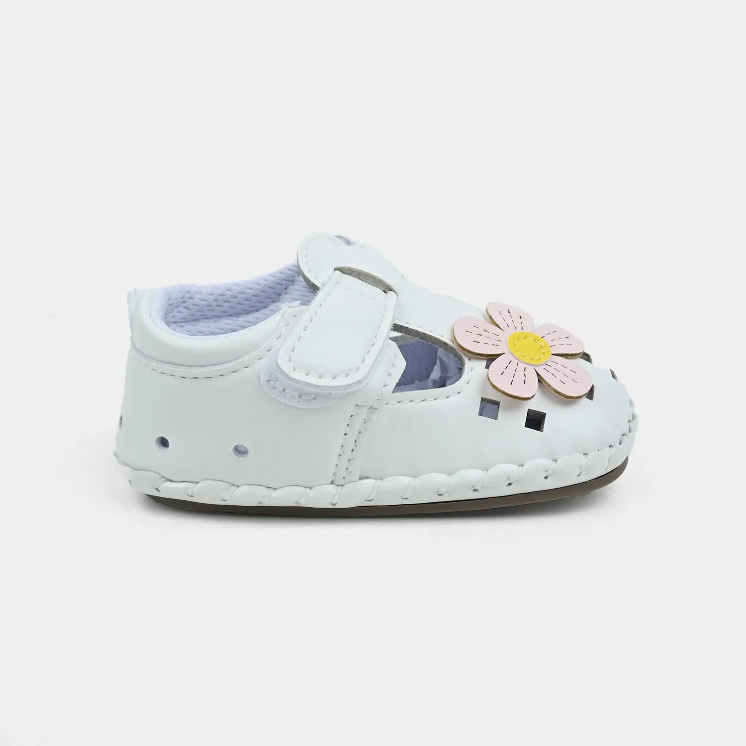 Baby Girl Shoes C-849-White