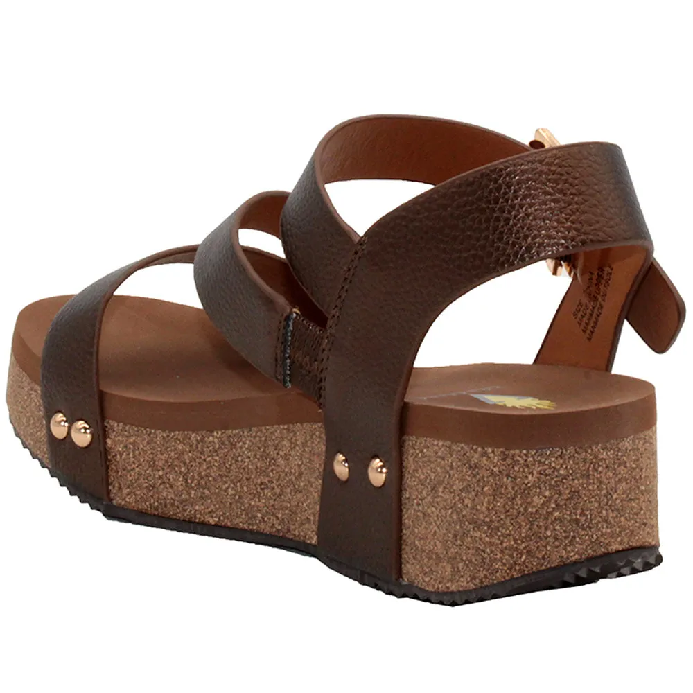 Biloxi Ankle Strap Wedge Sandals