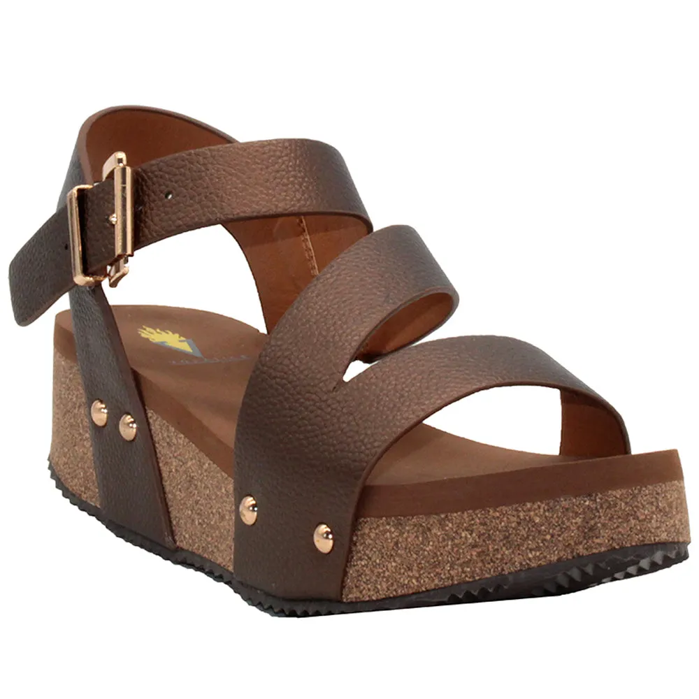 Biloxi Ankle Strap Wedge Sandals