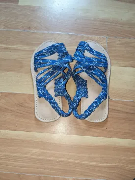 Blue Mexico Sandals