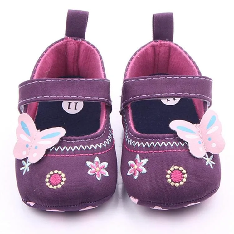 Bowknot Embroidered Fashionable Denim Shoes - GlamzLife