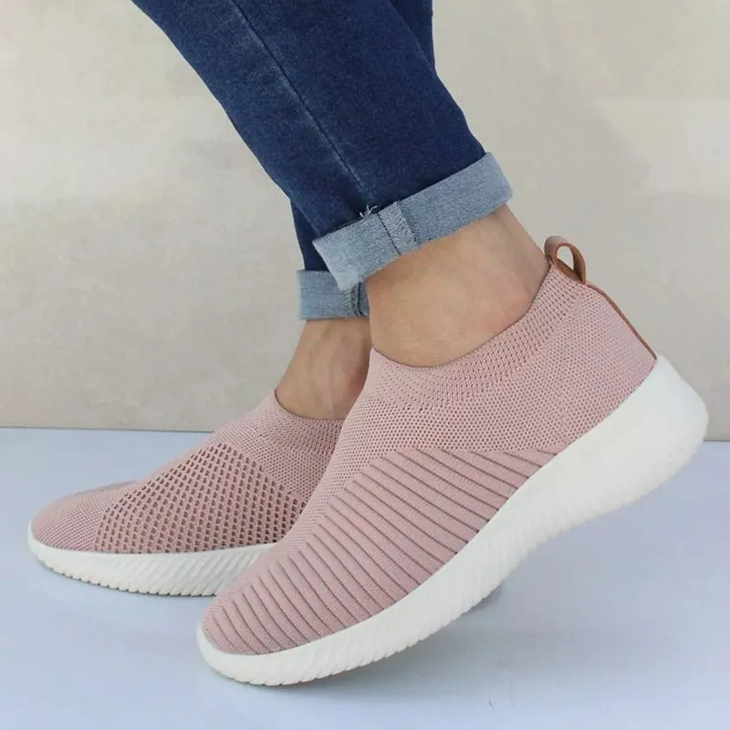 Casual Woman Knit  Flats