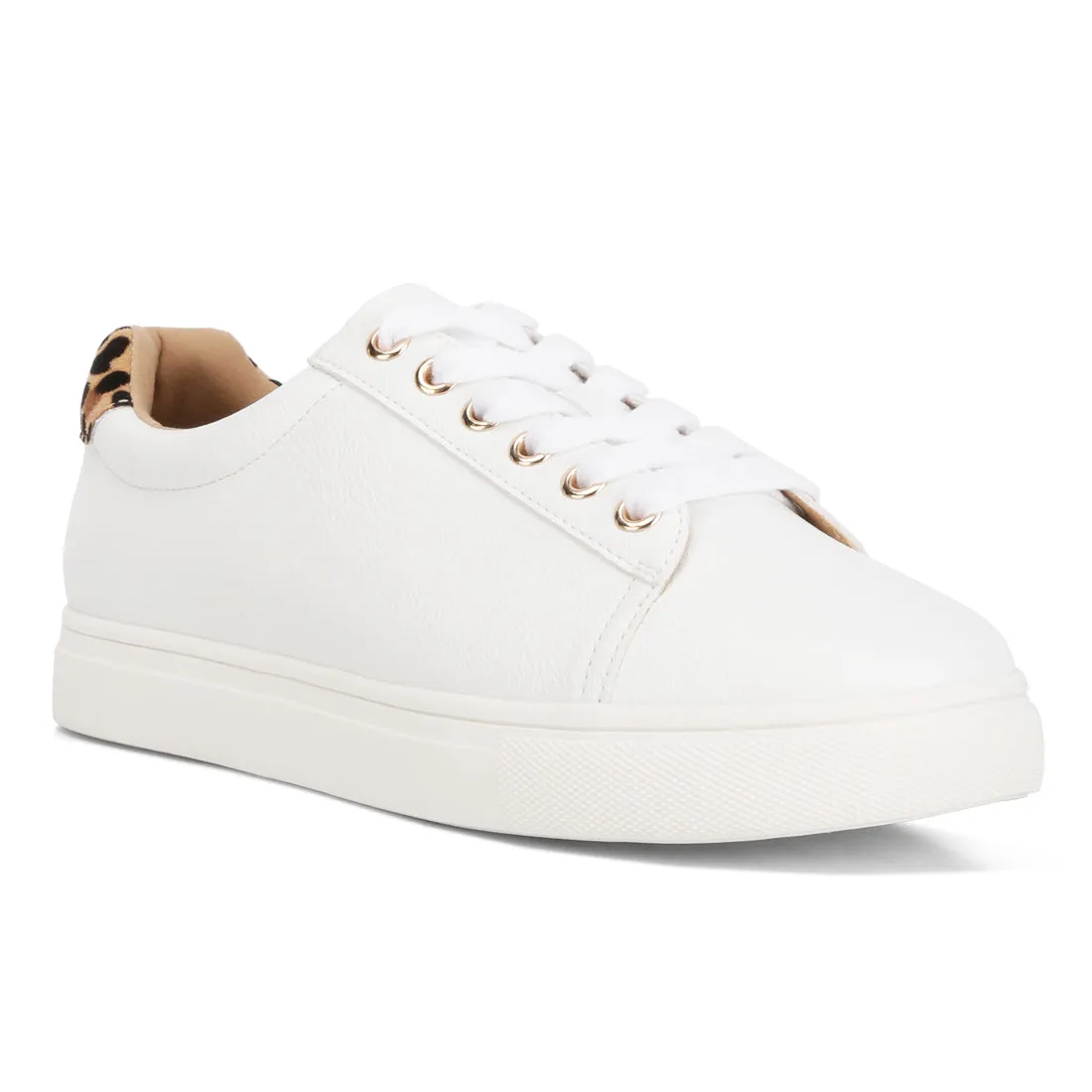 Colette Croc Back Panel Sneakers