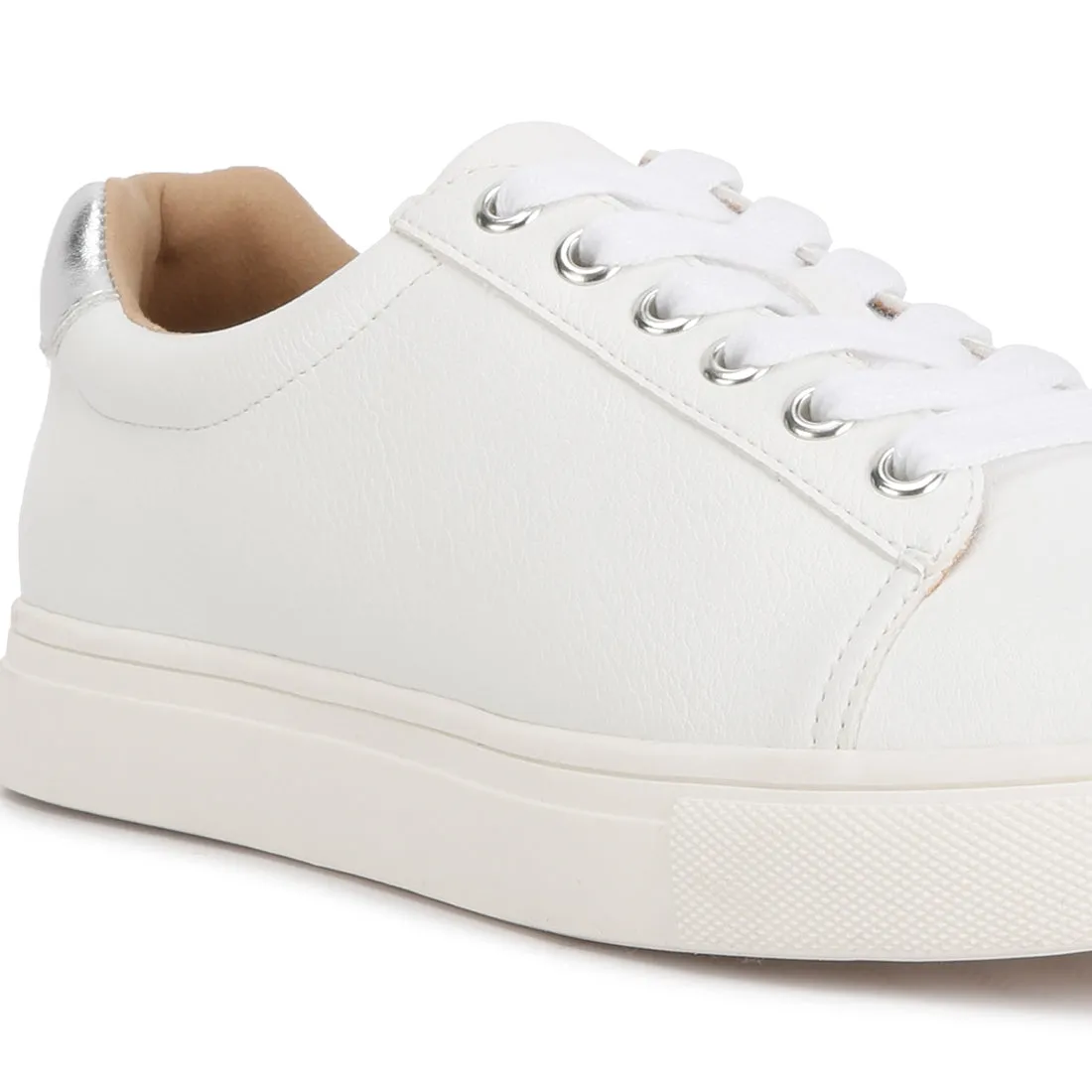 Colette Croc Back Panel Sneakers