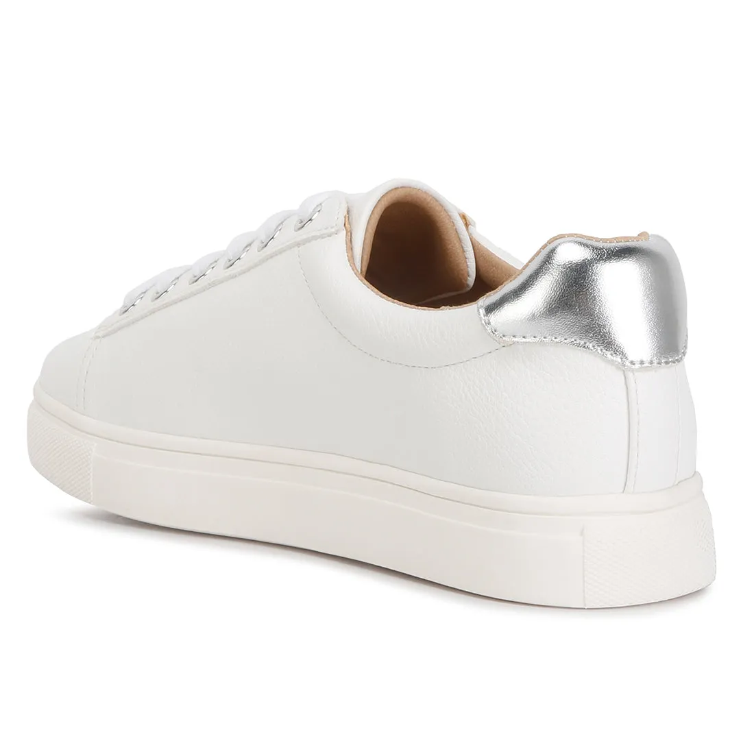 Colette Croc Back Panel Sneakers