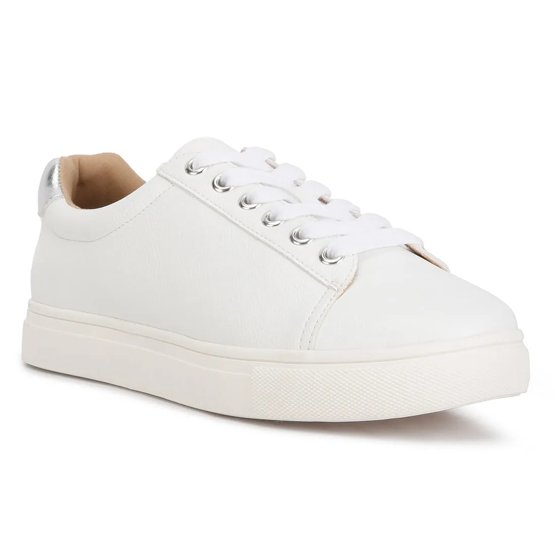 Colette Croc Back Panel Sneakers