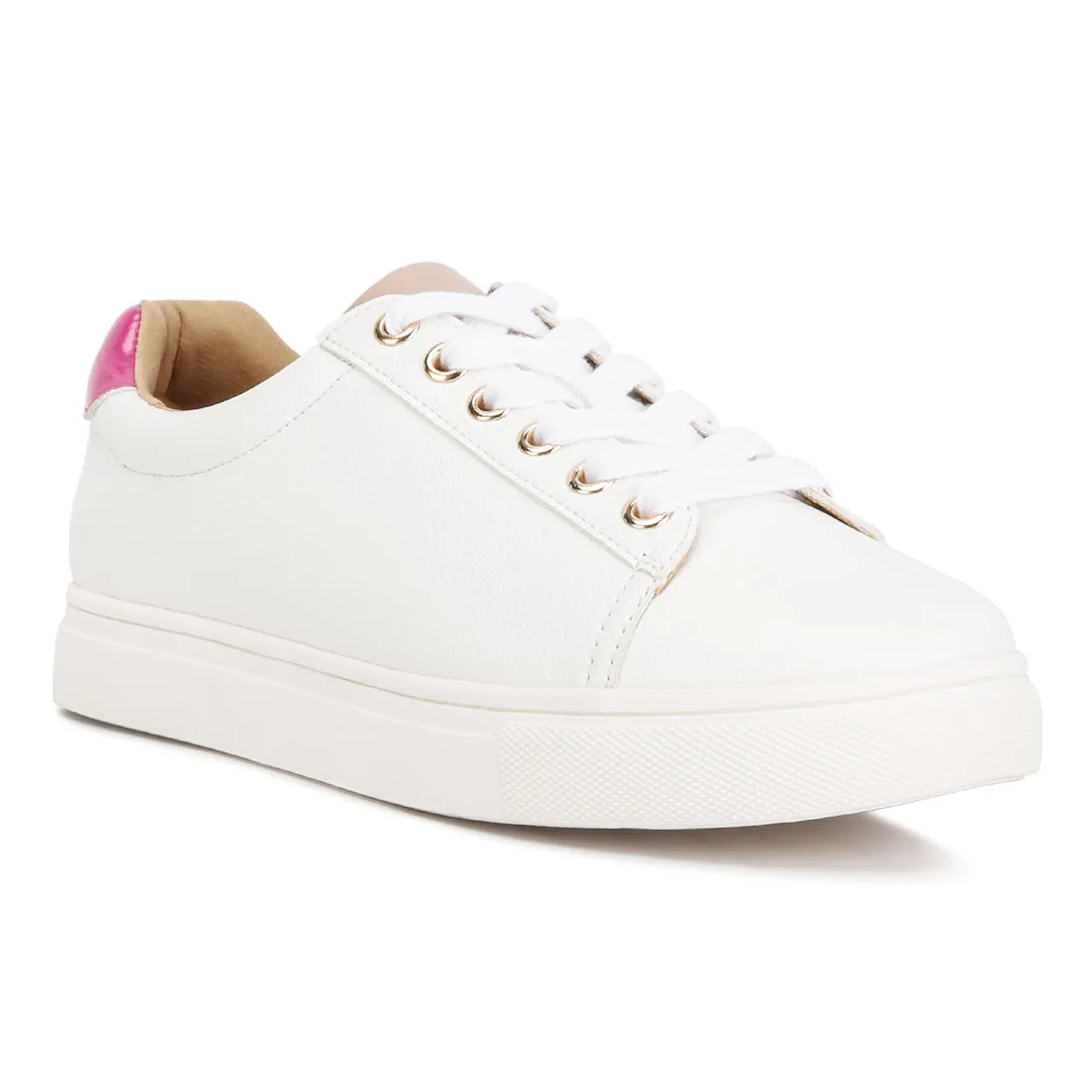 Colette Croc Back Panel Sneakers