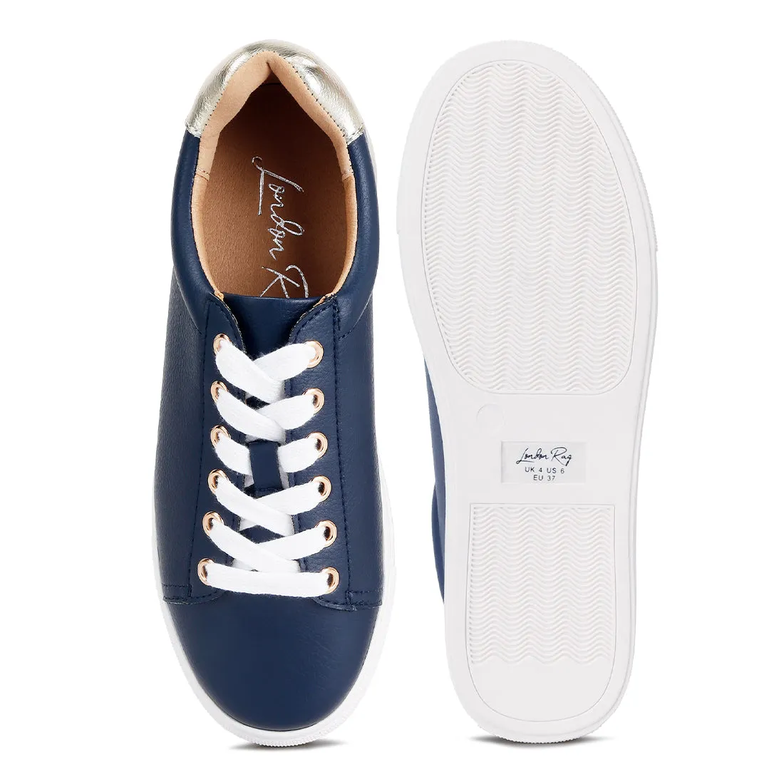 Colette Croc Back Panel Sneakers