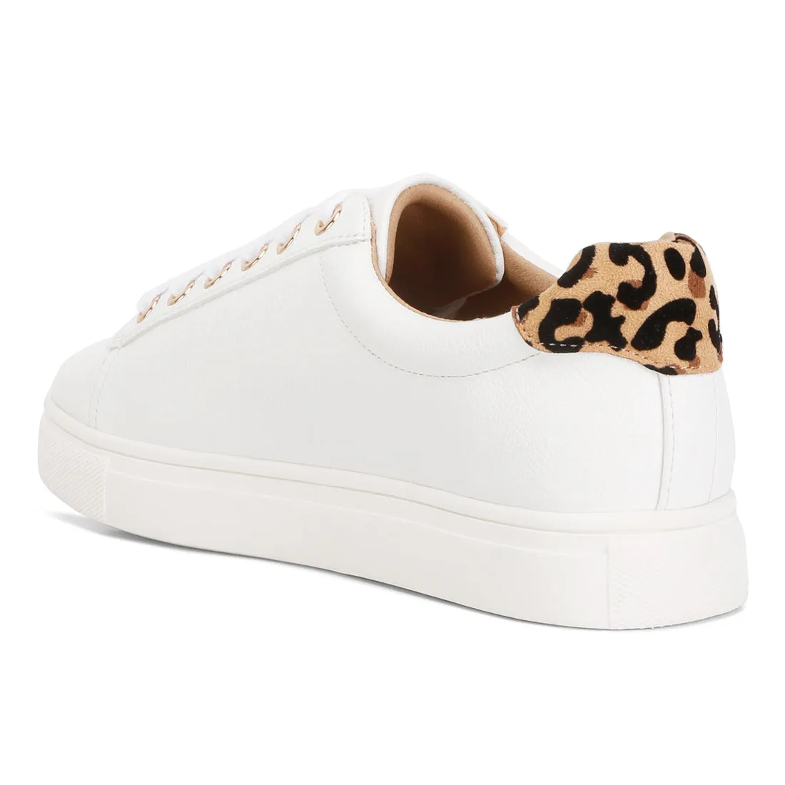 Colette Croc Back Panel Sneakers