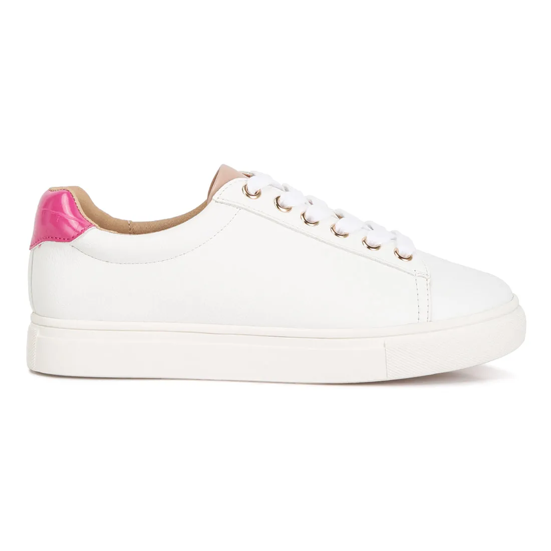 Colette Croc Back Panel Sneakers