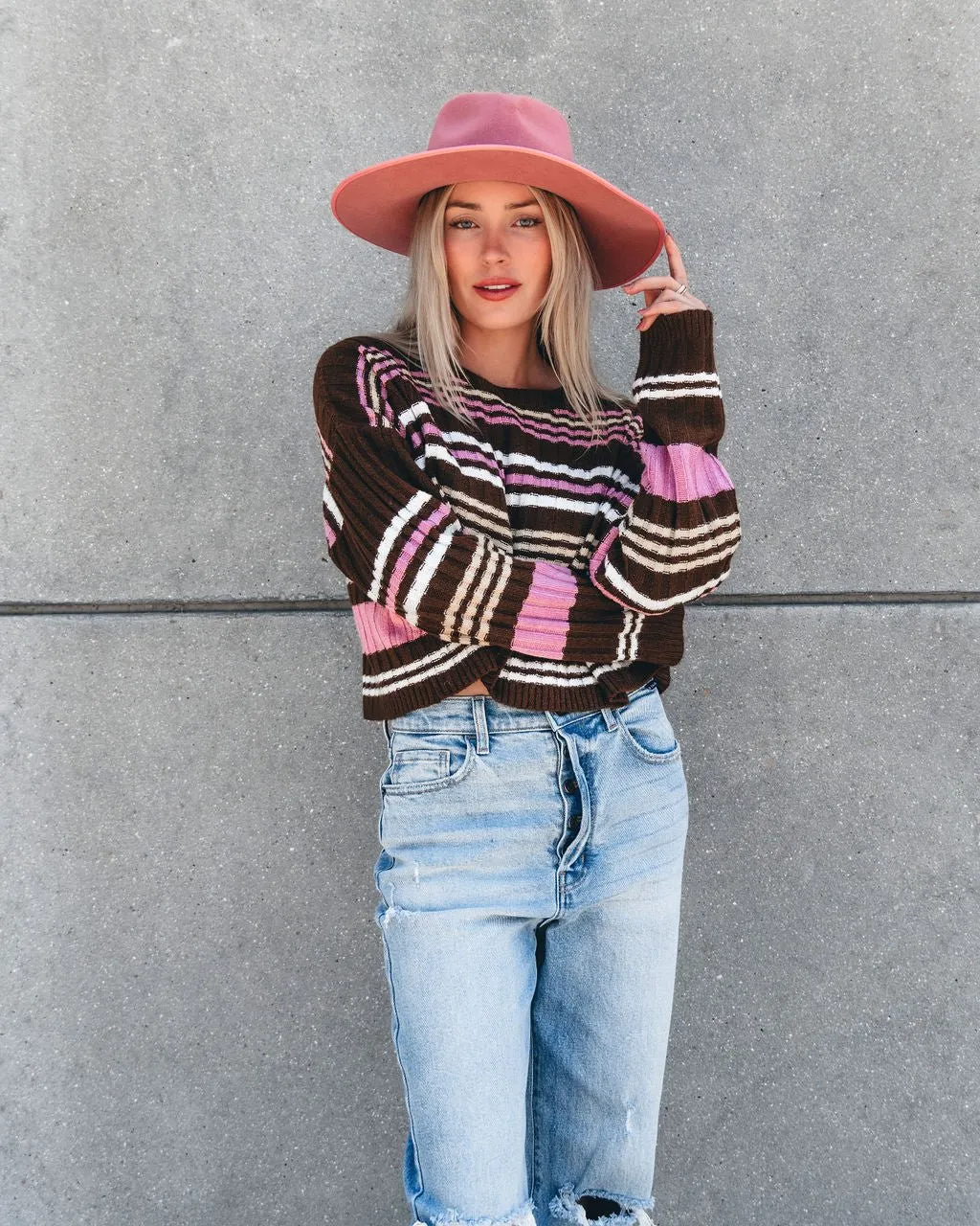 Daniella Multi Striped Sweater - FINAL SALE