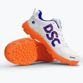 DSC Beamer Cricket Shoes (White/Orange)