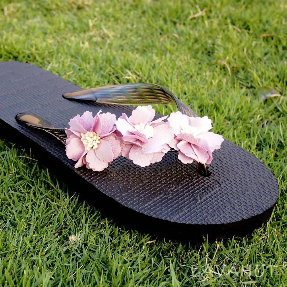 Flower Power Flip Flops