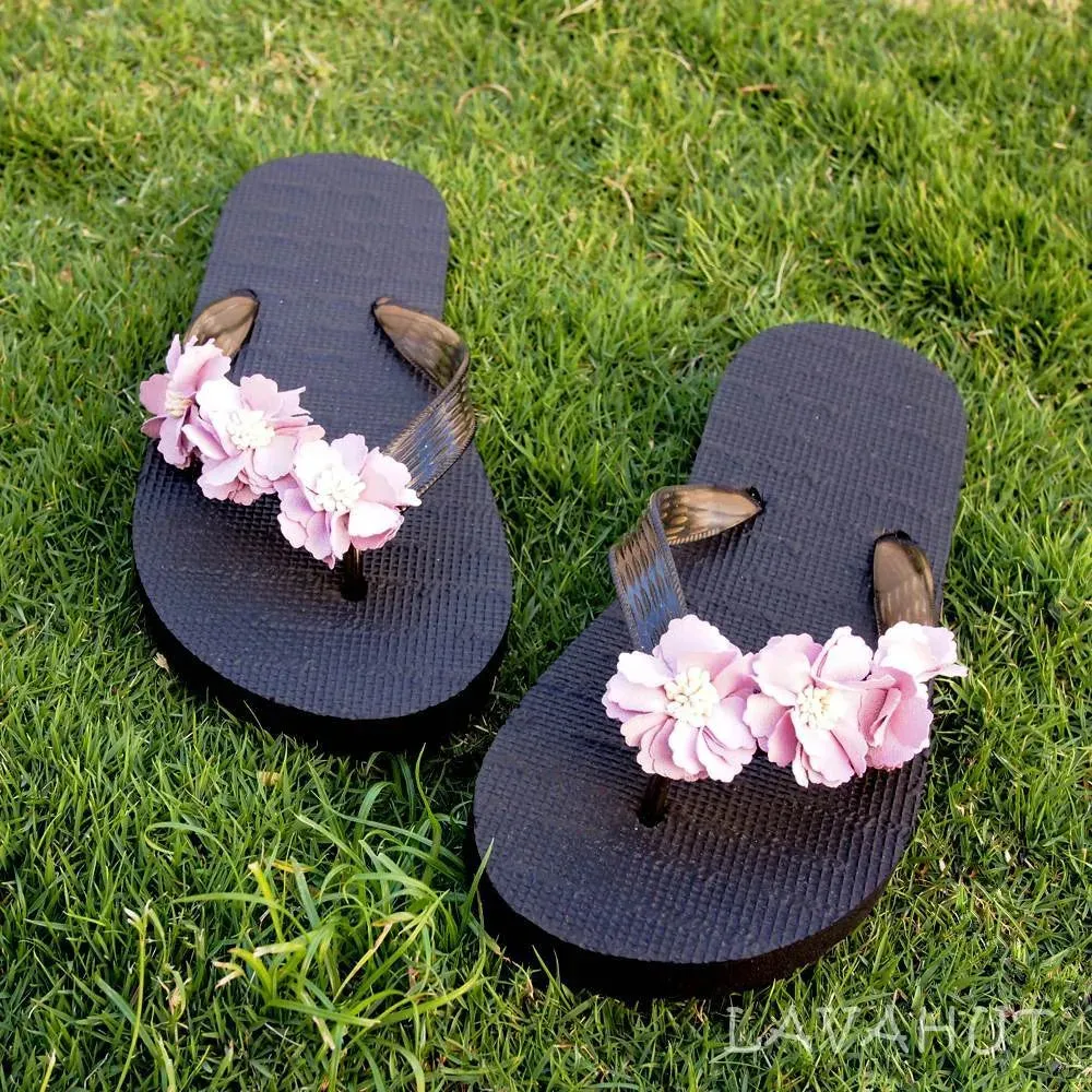 Flower Power Flip Flops