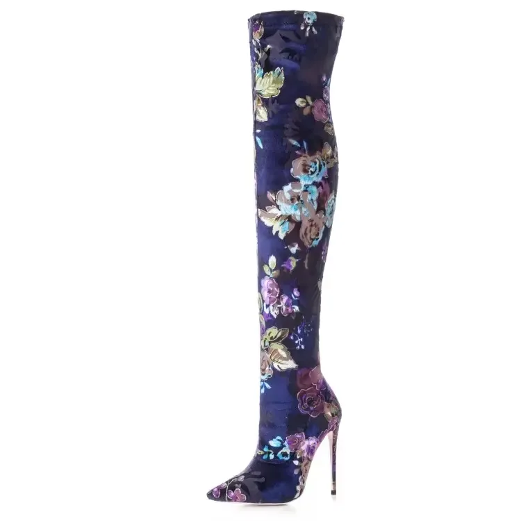 Funki Buys | Boots | Women's Over Knee Stretch Stiletto Boots