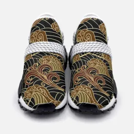 Golden wave Unisex Lightweight Custom shoes