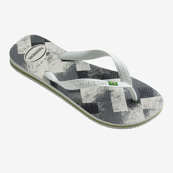 HAVAIANAS BRASIL FRESH - WHITE.WHITE.GREY