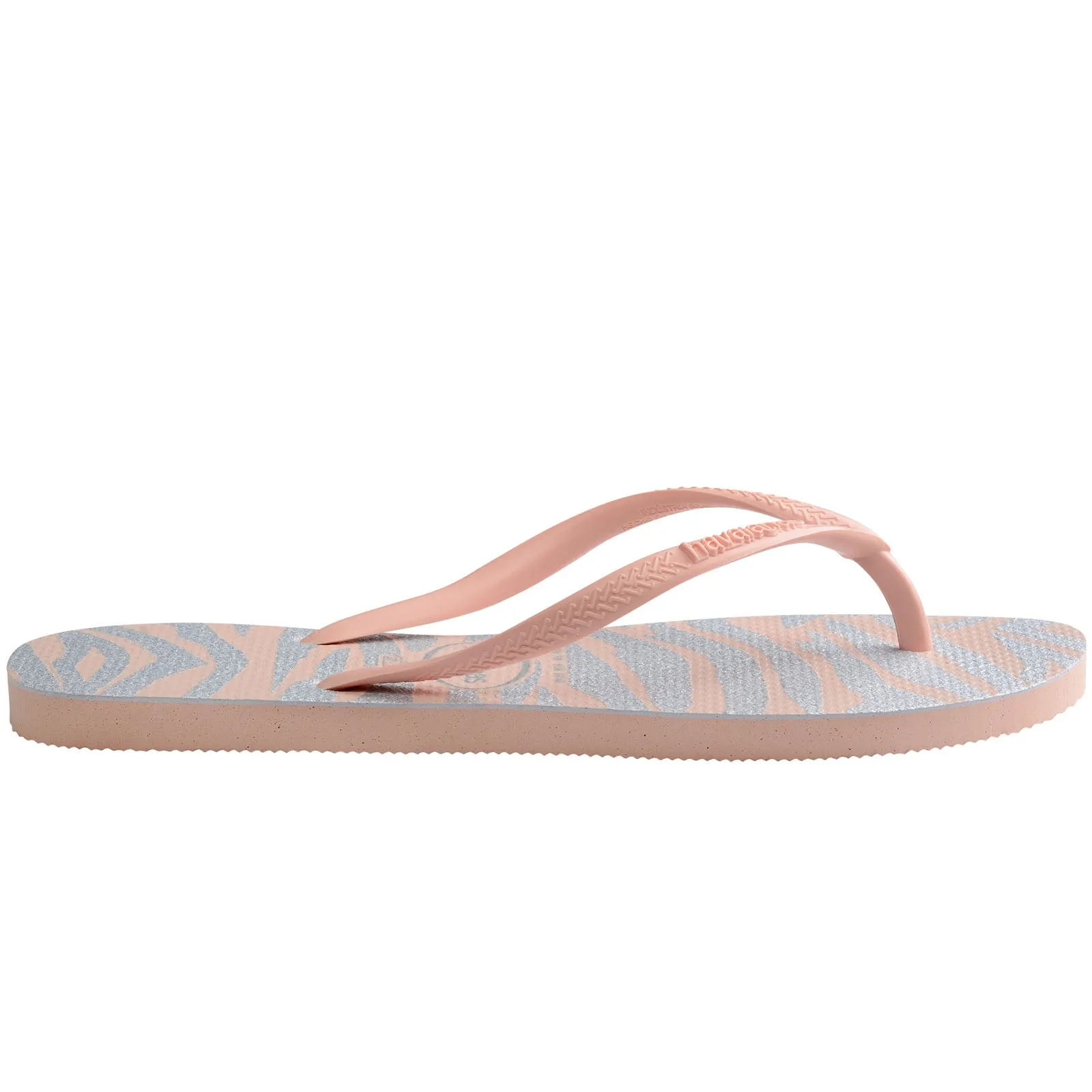 Havaianas Womens Slim Animals Glitter Flip Flops