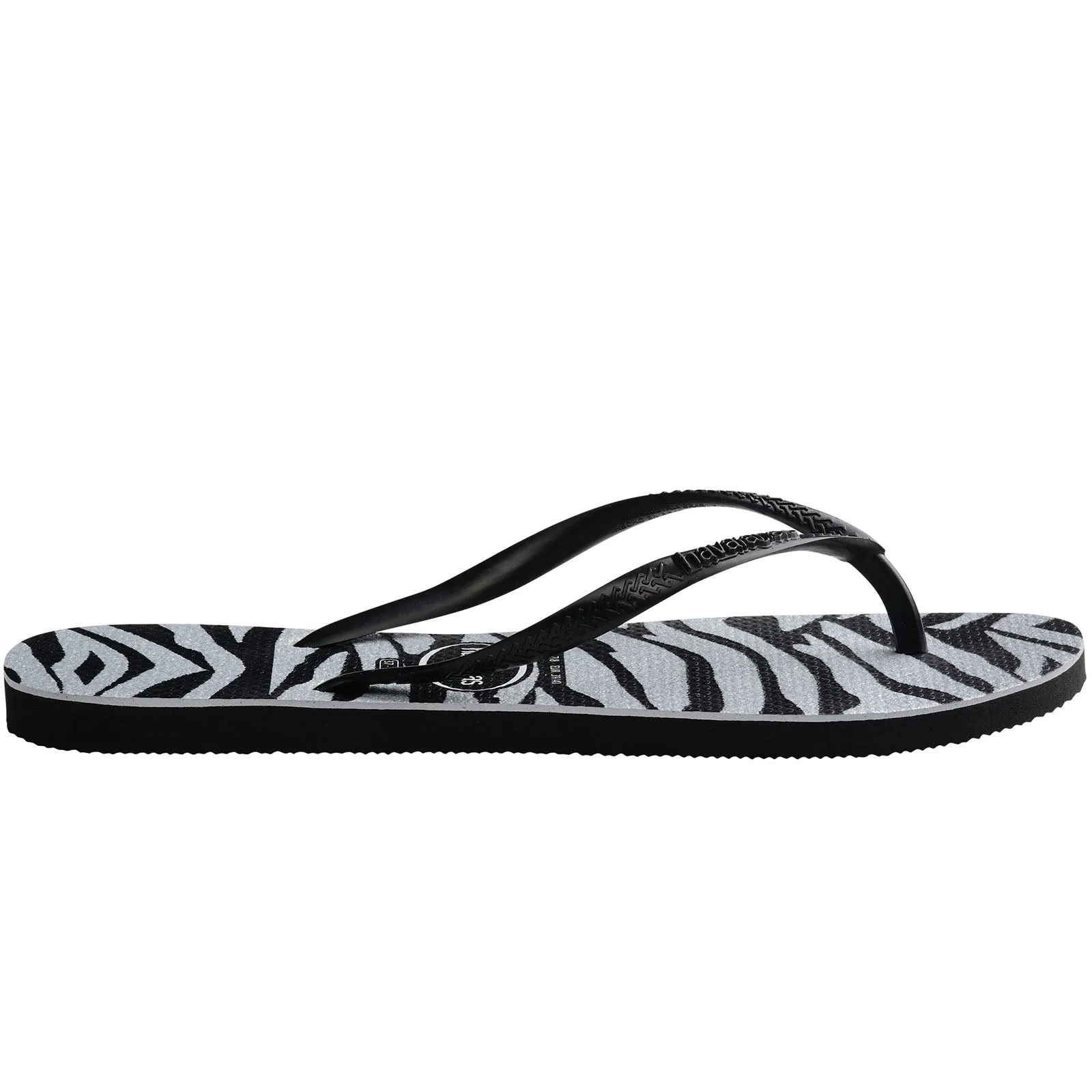 Havaianas Womens Slim Animals Glitter Flip Flops