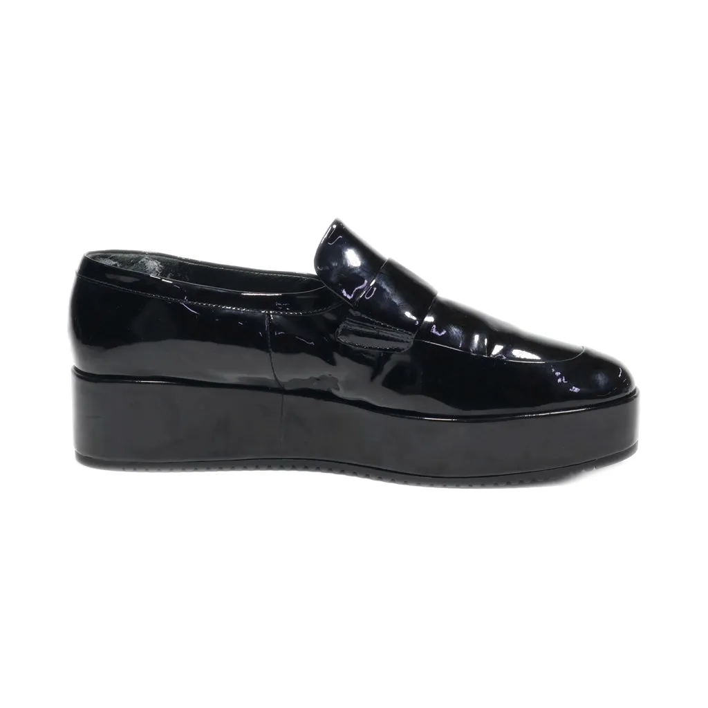 Hogl Platform Shoes Latex Black Colour For Women