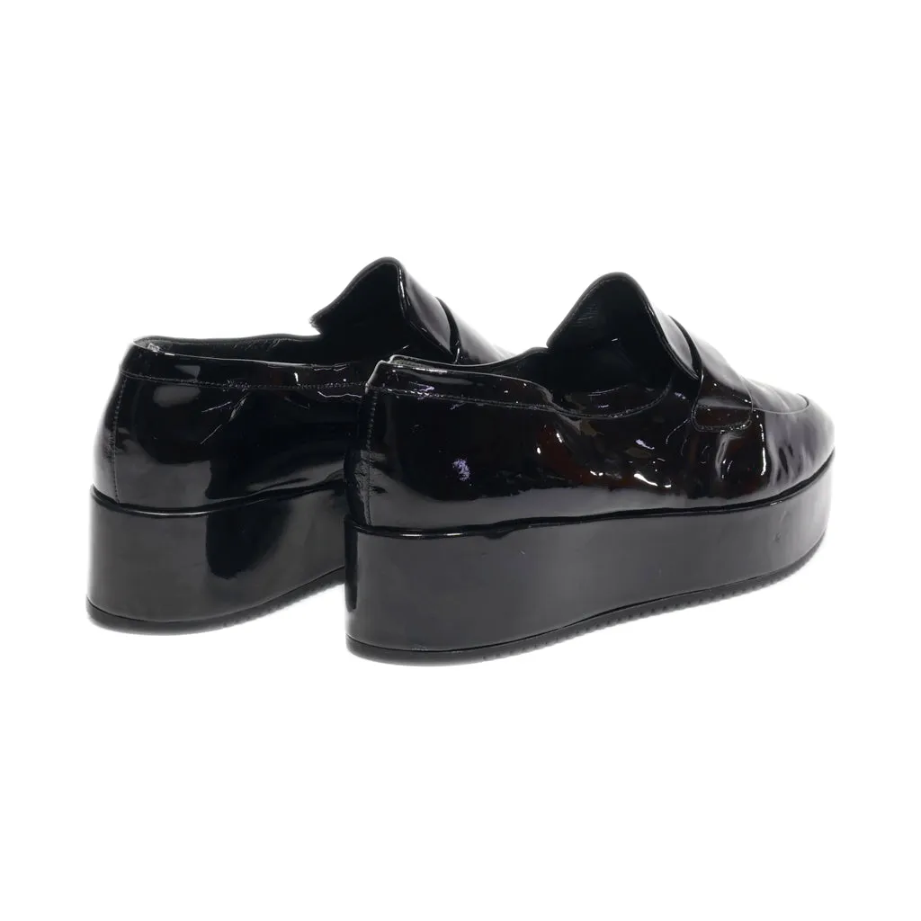 Hogl Platform Shoes Latex Black Colour For Women