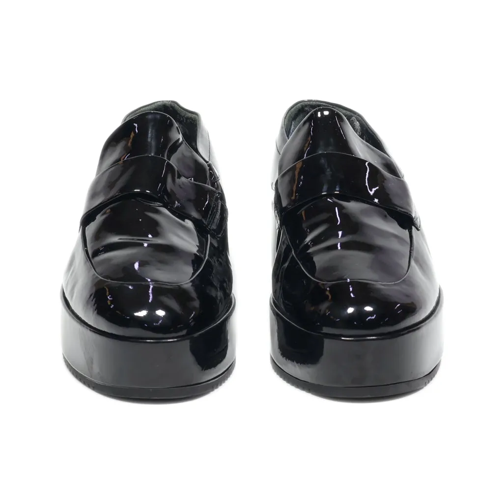 Hogl Platform Shoes Latex Black Colour For Women