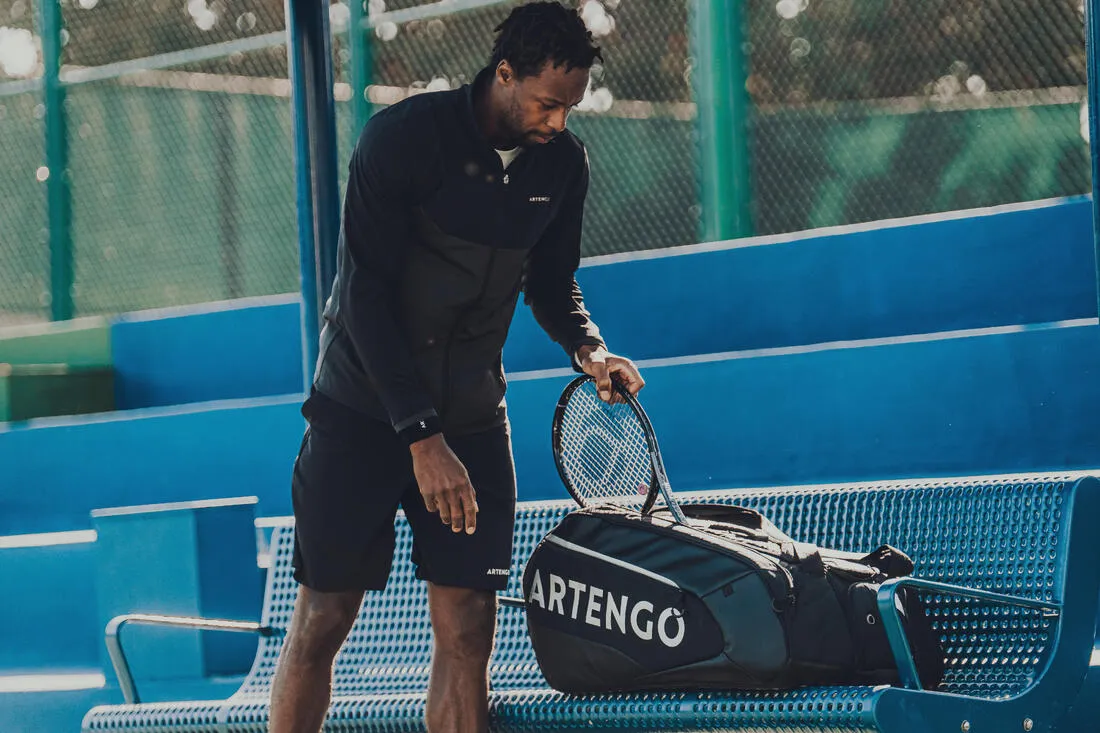 Insulated 12-Racket Tennis Bag XL Pro Control Gaël Monfils - Black