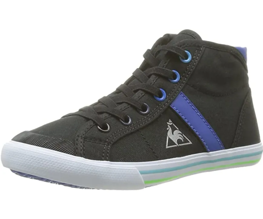 Le Coq Sportif sneakers alta Saint Malo Mid PS canvas 1311090 black