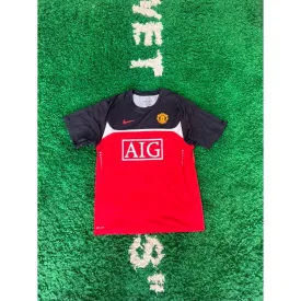 MANCHESTER UNITED 2009/10 Nike Training Shirt Top L