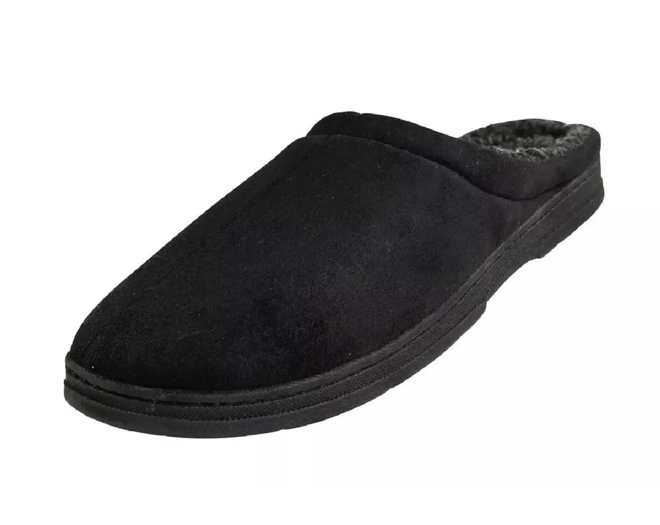 Men's Fur & Loafer Scuff Slippers