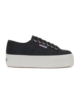 Nappa Leather Platform Sneaker 2790, Black