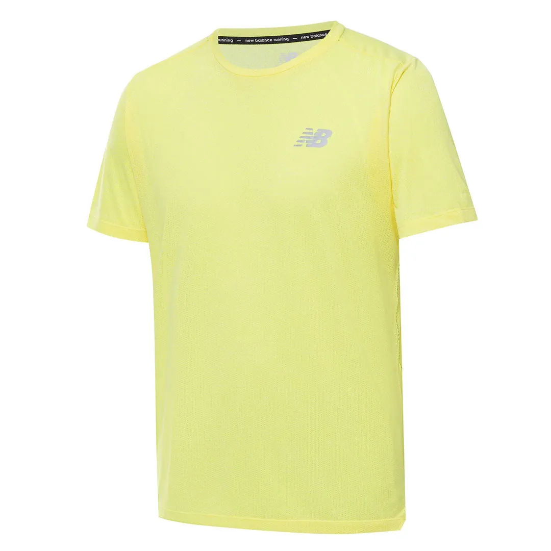 New Balance - Men's Impact Run Short Sleeve T-Shirt (MT21262 CSE)