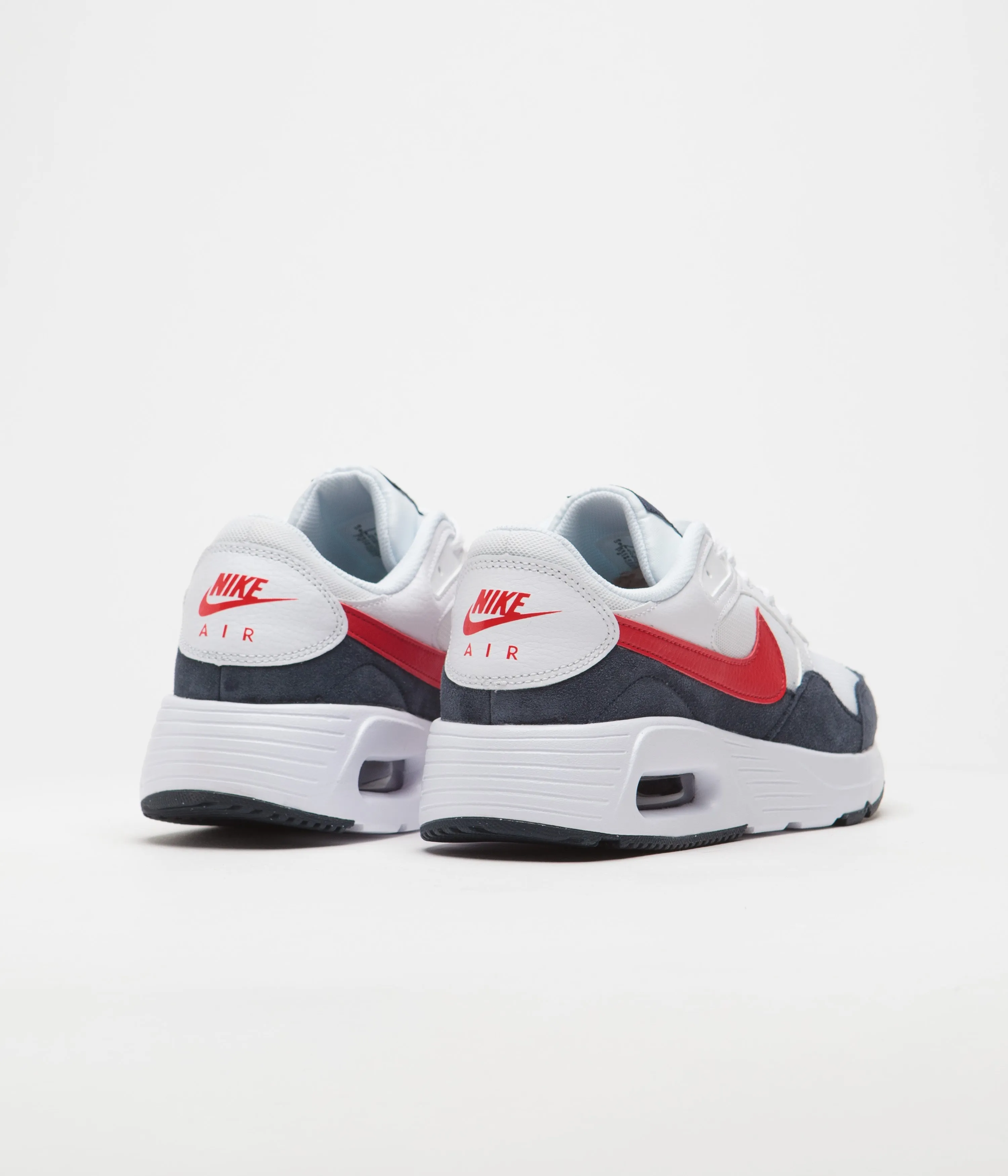 Nike Air Max SC Shoes - White / University Red - Obsidian