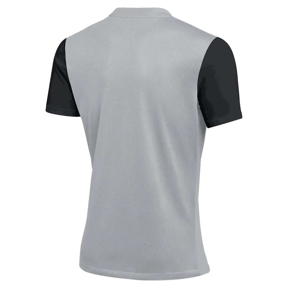 Nike Men's Dri-Fit Short Sleeve Tiempo Premier II Jersey - Wolf Grey/Black