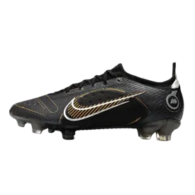 Nike Mercurial Vapor 14 Elite FG Black Metallic Gold Metallic Silver - Goatkits Boots