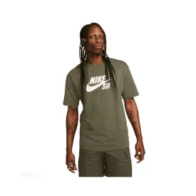 Nike SB Men's Logo Skate T-Shirt Medium Olive