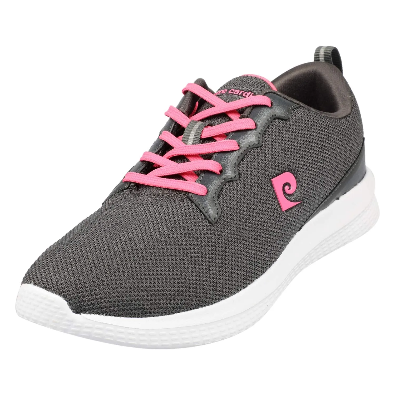 Pierre Cardin Women's Elle Un Dk.Grey-Pink Running Shoes-6 UK (39 EU) (Energia PC0300)