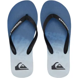 Quiksilver Mens MoloKai Faded Tide Flip Flops - Blue