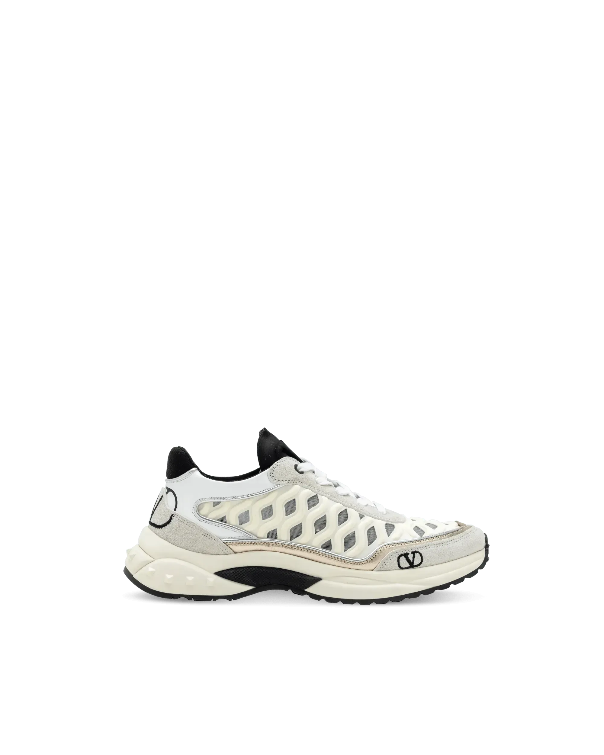 Ready Go Runner Lattice Overlay Sneakers