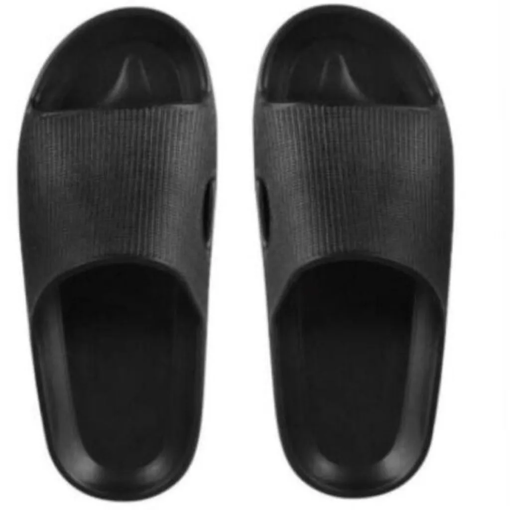 Relaxed Fashionable Solid Slide Flip Flops For Men