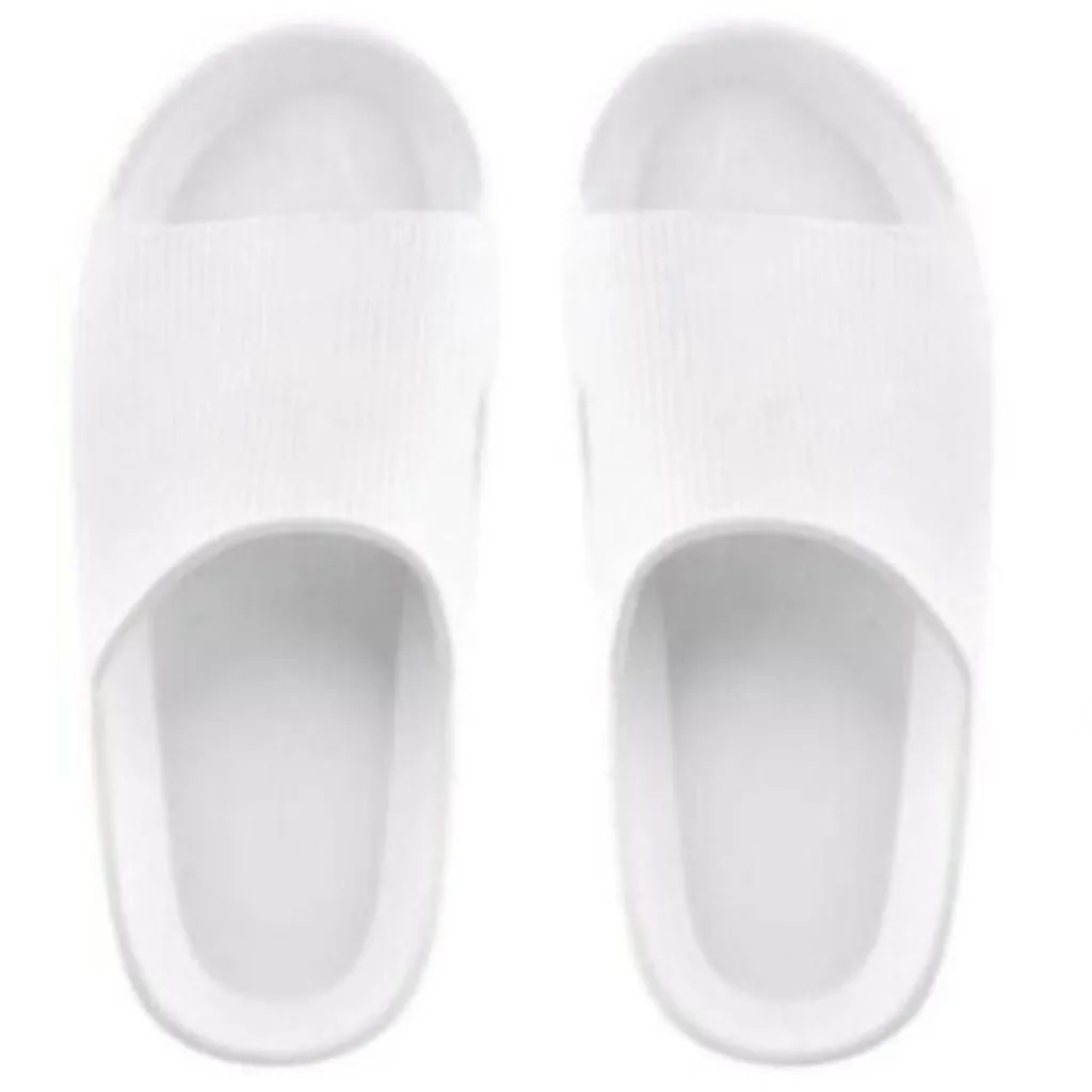 Relaxed Fashionable Solid Slide Flip Flops For Men