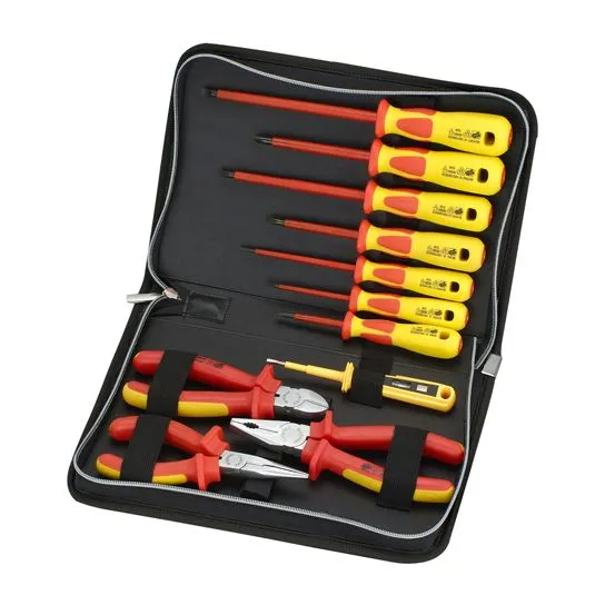 Sprotek 11 Piece Screwdriver & Plier Set, 1000V Insulated